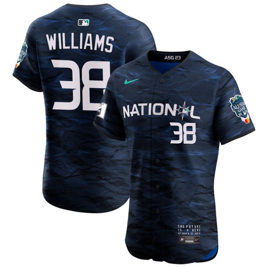 Devin Williams  National League Nike 2023 MLB All-Star Game Pick-A-Player Vapor Premier Elite Jersey - Royal