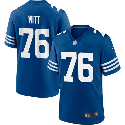 Jake Witt Indianapolis Colts Nike Alternate Jersey - Royal