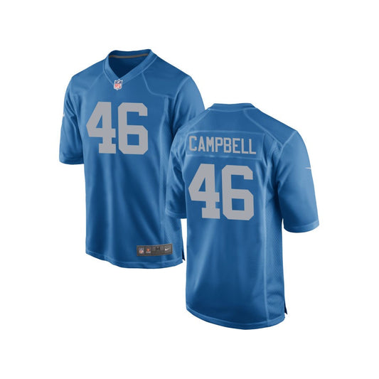 Jack Campbell Detroit Lions Nike Youth Alternate Game Jersey - Royal