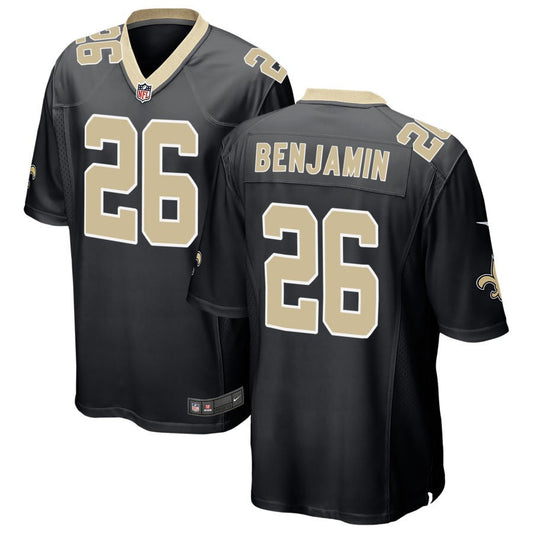 Eno Benjamin New Orleans Saints Nike Game Jersey - Black