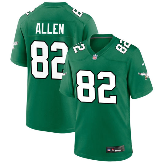 Devon Allen Philadelphia Eagles Nike Alternate Game Jersey - Kelly Green
