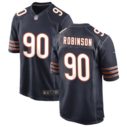 Dominique Robinson Chicago Bears Nike Game Jersey - Navy
