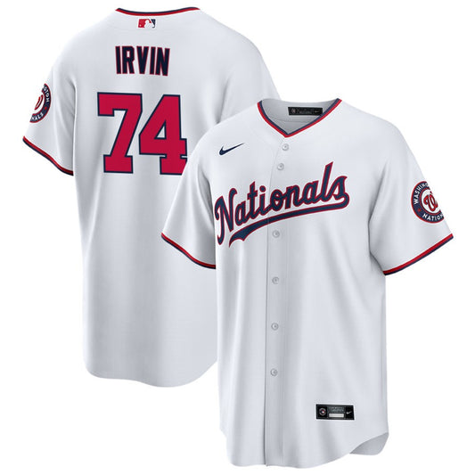 Jake Irvin Washington Nationals Nike Youth Replica Jersey - White
