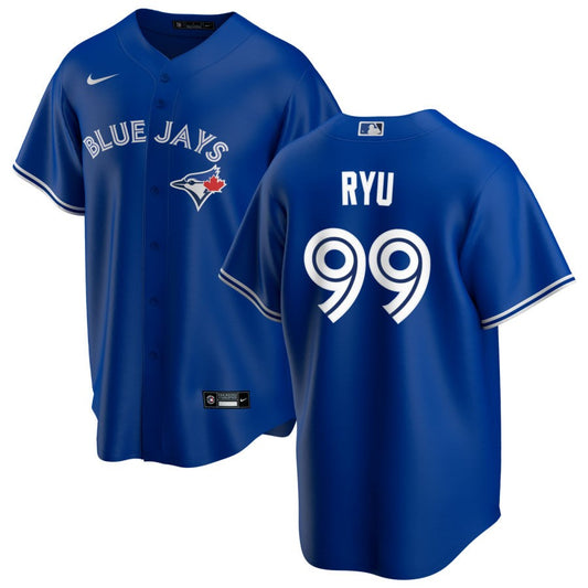 Hyun Jin Ryu Toronto Blue Jays Nike Alternate Replica Jersey - Royal