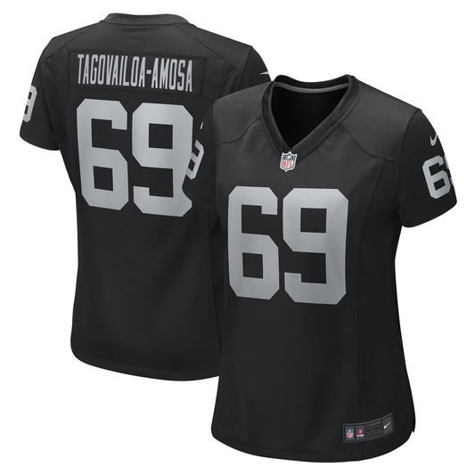 Myron Tagovailoa-Amosa Las Vegas Raiders Nike Women's Game Player Jersey - Black