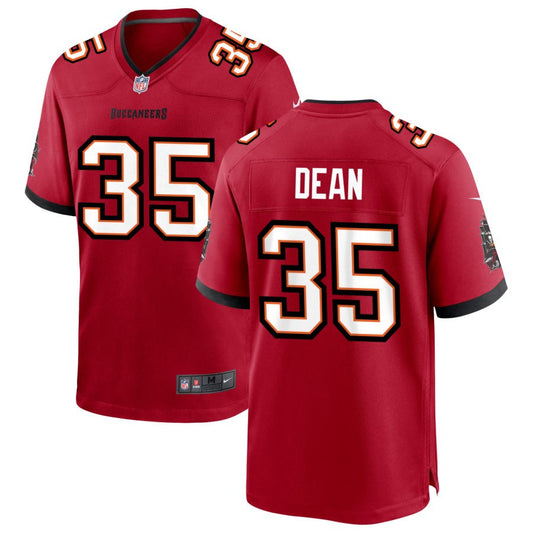 Jamel Dean Nike Tampa Bay Buccaneers Game Jersey - Red