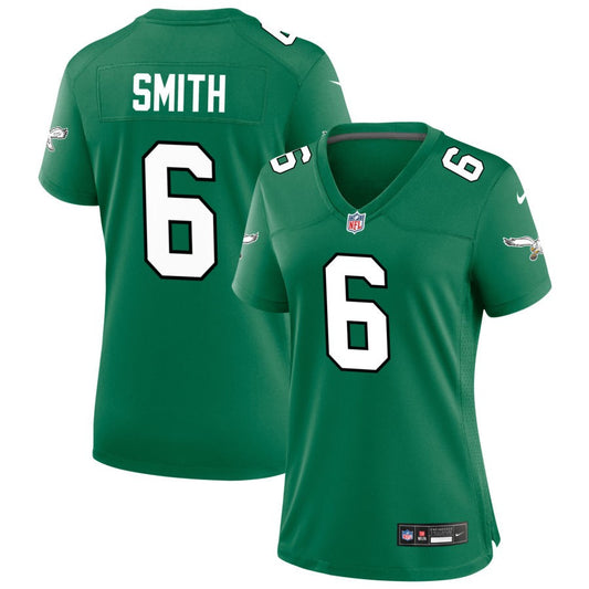 DeVonta Smith Philadelphia Eagles Nike Women's Alternate Game Jersey - Kelly Green