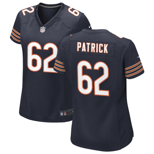 Lucas Patrick Chicago Bears Nike Women's Game Jersey - Navy