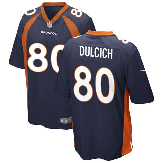 Greg Dulcich Denver Broncos Nike Alternate Game Jersey - Navy