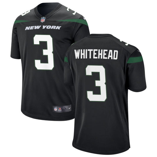 Jordan Whitehead New York Jets Nike Alternate Game Jersey - Stealth Black