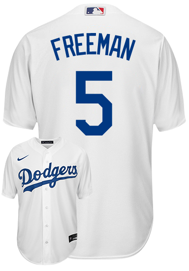 Freddie Freeman Jersey - LA Dodgers Replica Adult Home Jersey