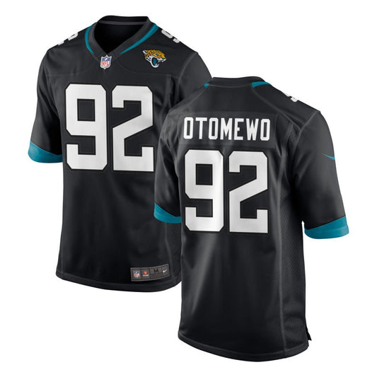 Esezi Otomewo Jacksonville Jaguars Nike Youth Team Color Game Jersey - Black