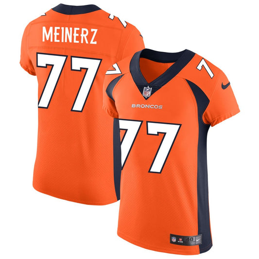 Quinn Meinerz Denver Broncos Nike Vapor Untouchable Elite Jersey - Orange