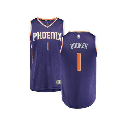 Devin Booker Phoenix Suns Fanatics Branded Youth Fast Break Replica Jersey Purple - Icon Edition