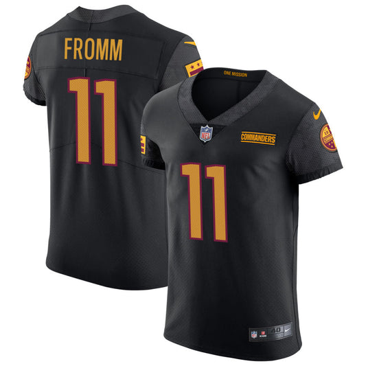 Jake Fromm Washington Commanders Nike Vapor Untouchable Elite Alternate Jersey - Black