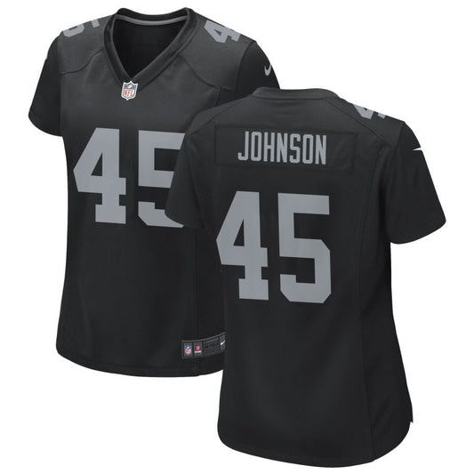 Jakob Johnson Las Vegas Raiders Nike Women's Game Jersey - Black