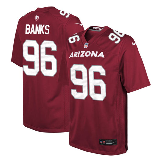 Eric Banks  Arizona Cardinals Nike Youth Game Jersey - Cardinal