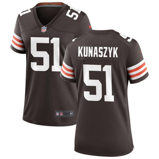 Jordan Kunaszyk Nike Cleveland Browns Women's Game Jersey - Brown