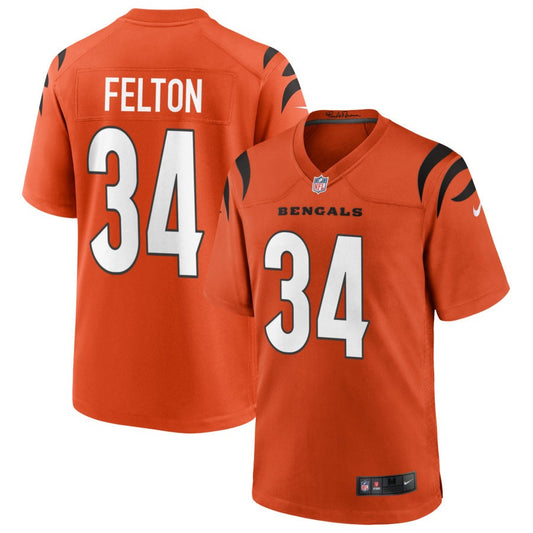 Demetric Felton Cincinnati Bengals Nike Youth Alternate Game Jersey - Orange
