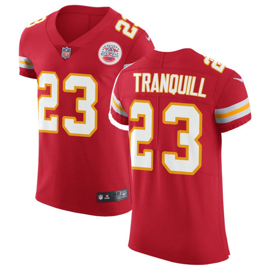 Drue Tranquill Kansas City Chiefs Nike Vapor Untouchable Elite Jersey - Red