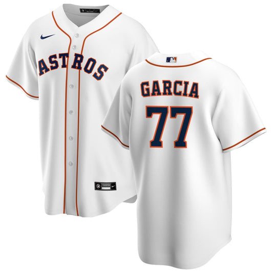 Luis Garcia Houston Astros Nike Home Replica Jersey - White