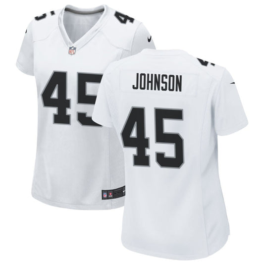 Jakob Johnson Las Vegas Raiders Nike Women's Game Jersey - White