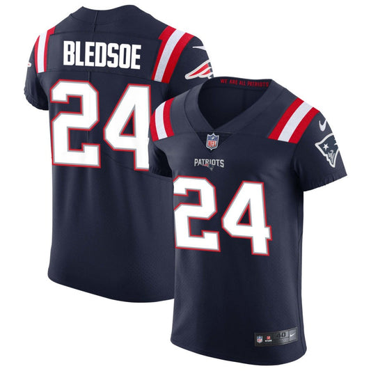 Joshuah Bledsoe New England Patriots Nike Vapor Elite Jersey - Navy