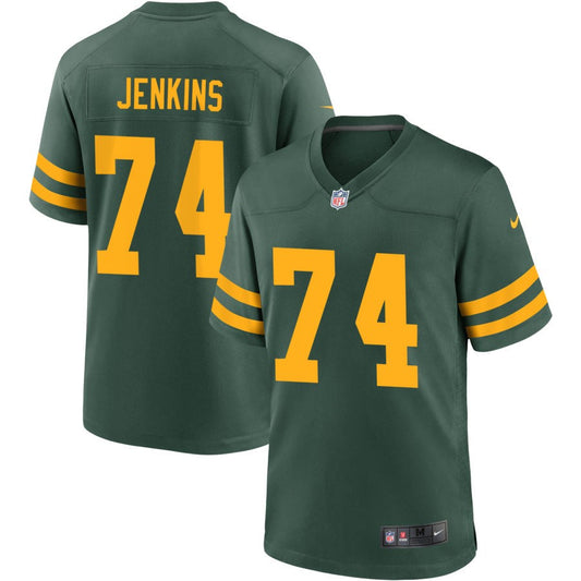 Elgton Jenkins Green Bay Packers Nike Alternate Jersey - Green