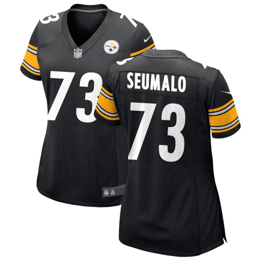 Isaac Seumalo Pittsburgh Steelers Nike Women's Game Jersey - Black