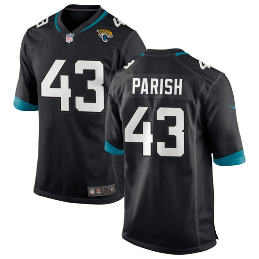 Derek Parish Jacksonville Jaguars Nike Game Jersey - Black