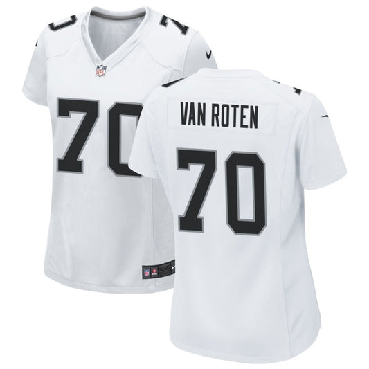 Greg Van Roten Las Vegas Raiders Nike Women's Game Jersey - White