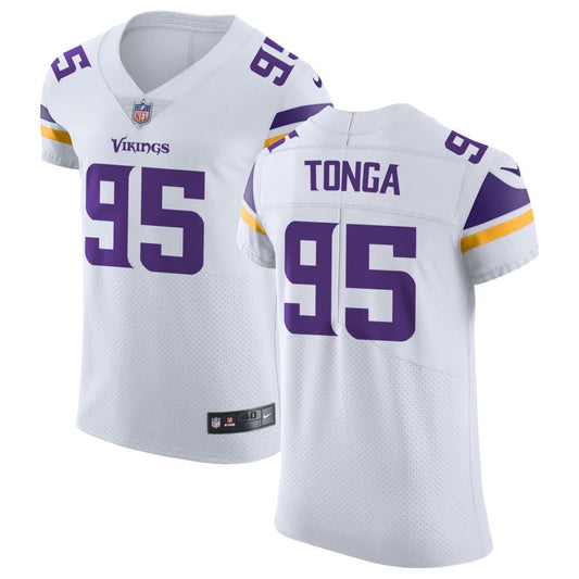 Khyiris Tonga Minnesota Vikings Nike Vapor Untouchable Elite Jersey - White