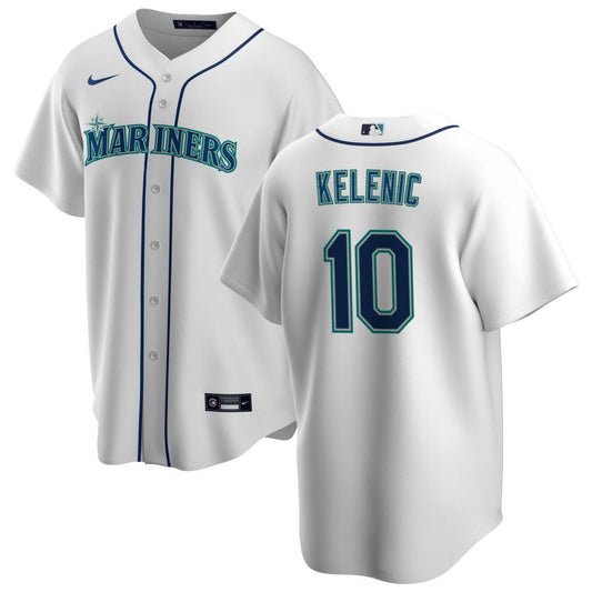 Jarred Kelenic Seattle Mariners Nike Home Replica Jersey - White