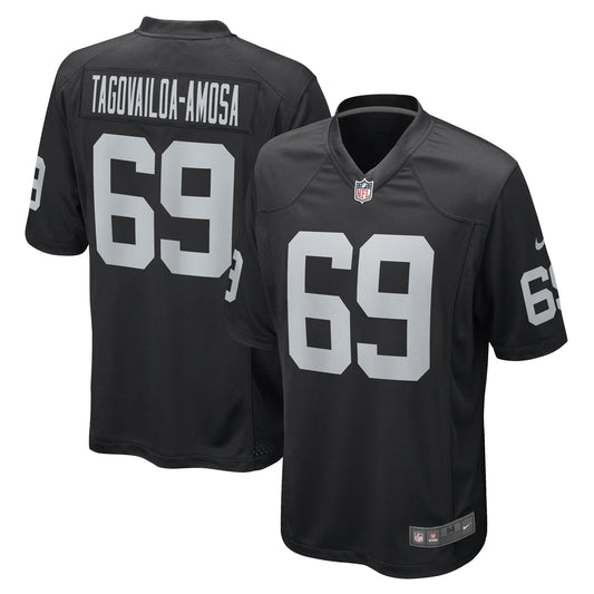 Myron Tagovailoa-Amosa Las Vegas Raiders Nike Game Player Jersey - Black
