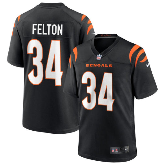 Demetric Felton Cincinnati Bengals Nike Youth Logo Game Jersey - Black