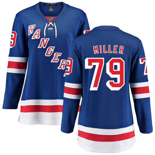 K'Andre Miller New York Rangers Fanatics Branded Women's Home Breakaway Jersey - Blue