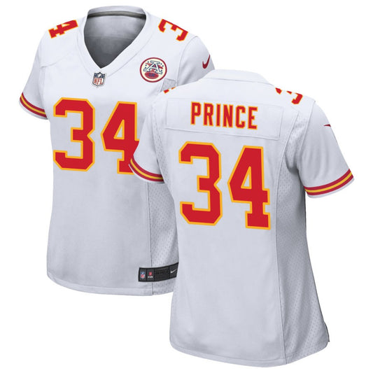 Deneric Prince Kansas City Chiefs Nike Women's Game Jersey - White