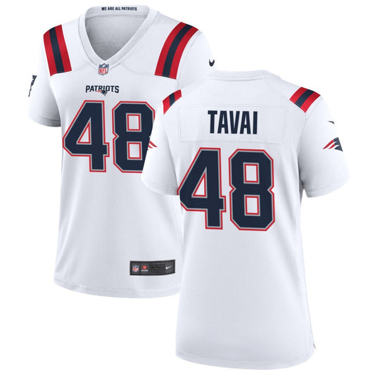 Jahlani Tavai Nike New England Patriots Women's Game Jersey - White