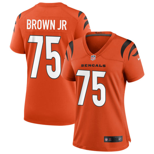 Orlando Brown JR Cincinnati Bengals Nike Women's Alternate Game Jersey - Orange