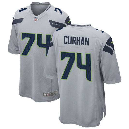 Jake Curhan Seattle Seahawks Nike Alternate Game Jersey - Gray