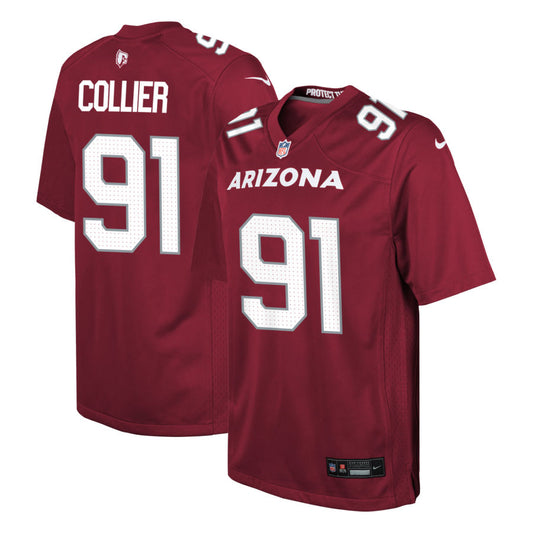L.J. Collier  Arizona Cardinals Nike Youth Game Jersey - Cardinal