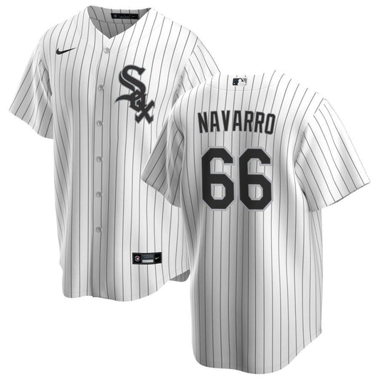 Edgar Navarro Chicago White Sox Nike Home Replica Jersey - White