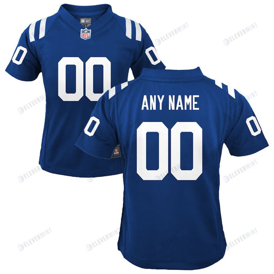 Indianapolis Colts Custom YOUTH Game Jersey - Royal