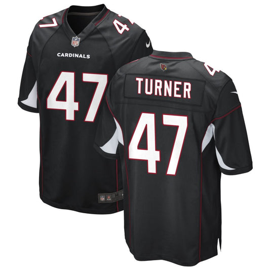 Ezekiel Turner Arizona Cardinals Nike Alternate Game Jersey - Black