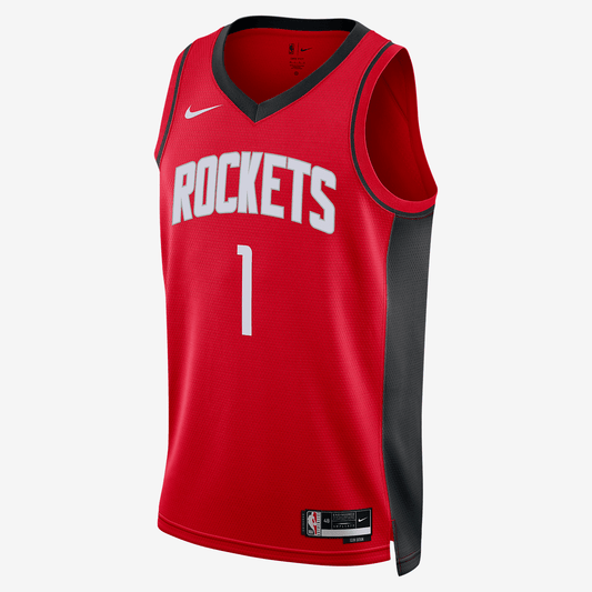 Houston Rockets Icon Edition 2022/23 Nike Dri-FIT NBA Swingman Jersey - University Red