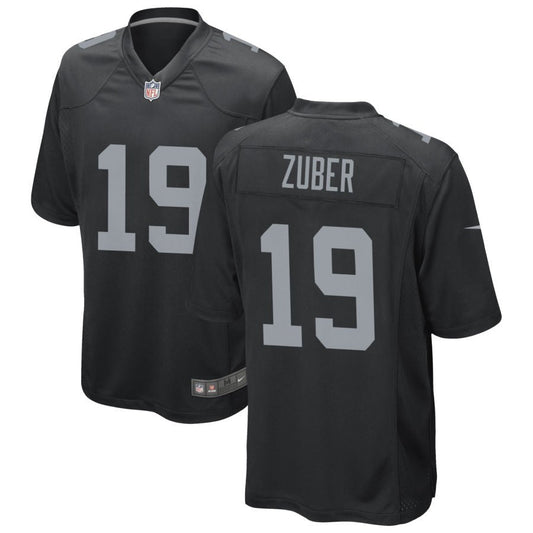 Isaiah Zuber Las Vegas Raiders Nike Game Jersey - Black