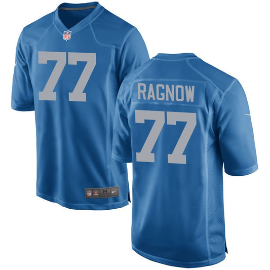 Frank Ragnow Detroit Lions Nike Throwback Game Jersey - Blue