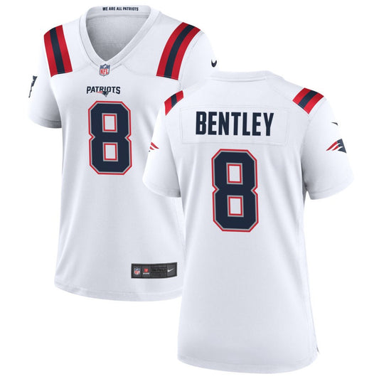 Ja'Whaun Bentley Nike New England Patriots Women's Game Jersey - White