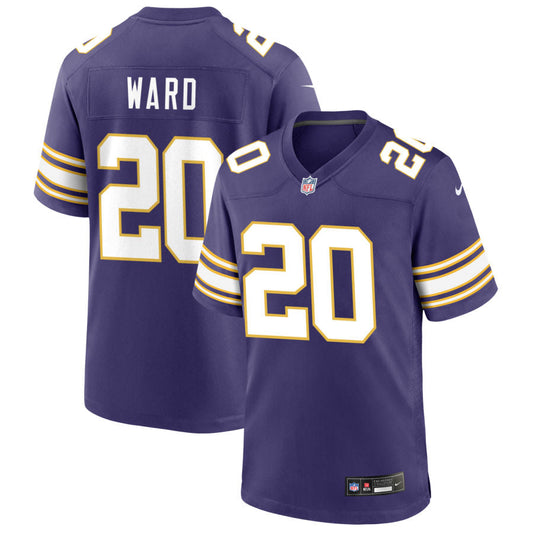 Jay Ward Minnesota Vikings Nike Classic Game Jersey - Purple
