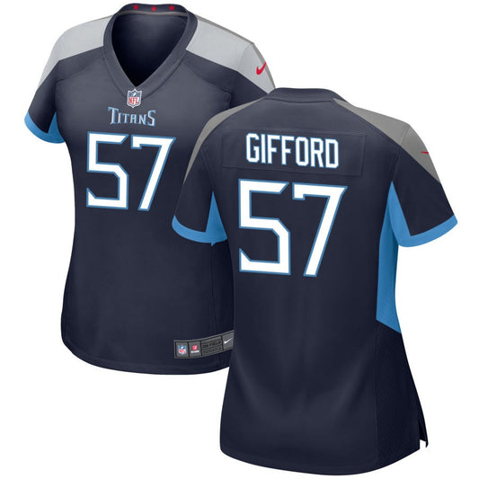 Luke Gifford Tennessee Titans Nike Women's Game Jersey - Navy